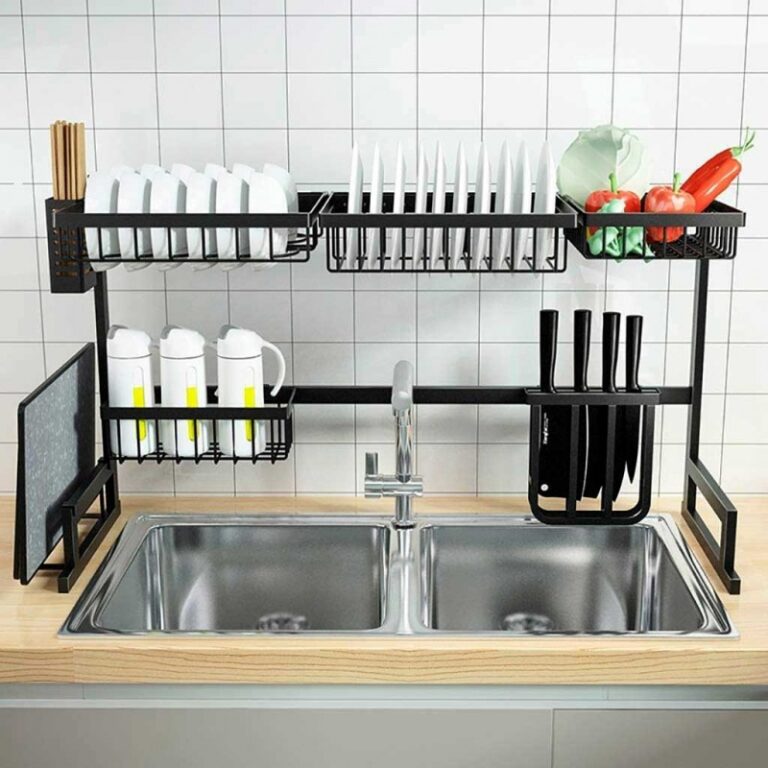 Over-the-Sink-Dish-Drying-Rack